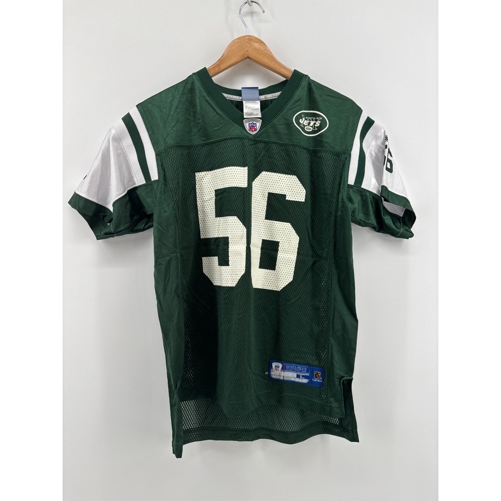 New York Jets Reebok‎ NFL Jersey Boys Green Short Sleeve John Abraham Large NWOT